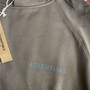Essentials Fear of God Hoodie in khaki